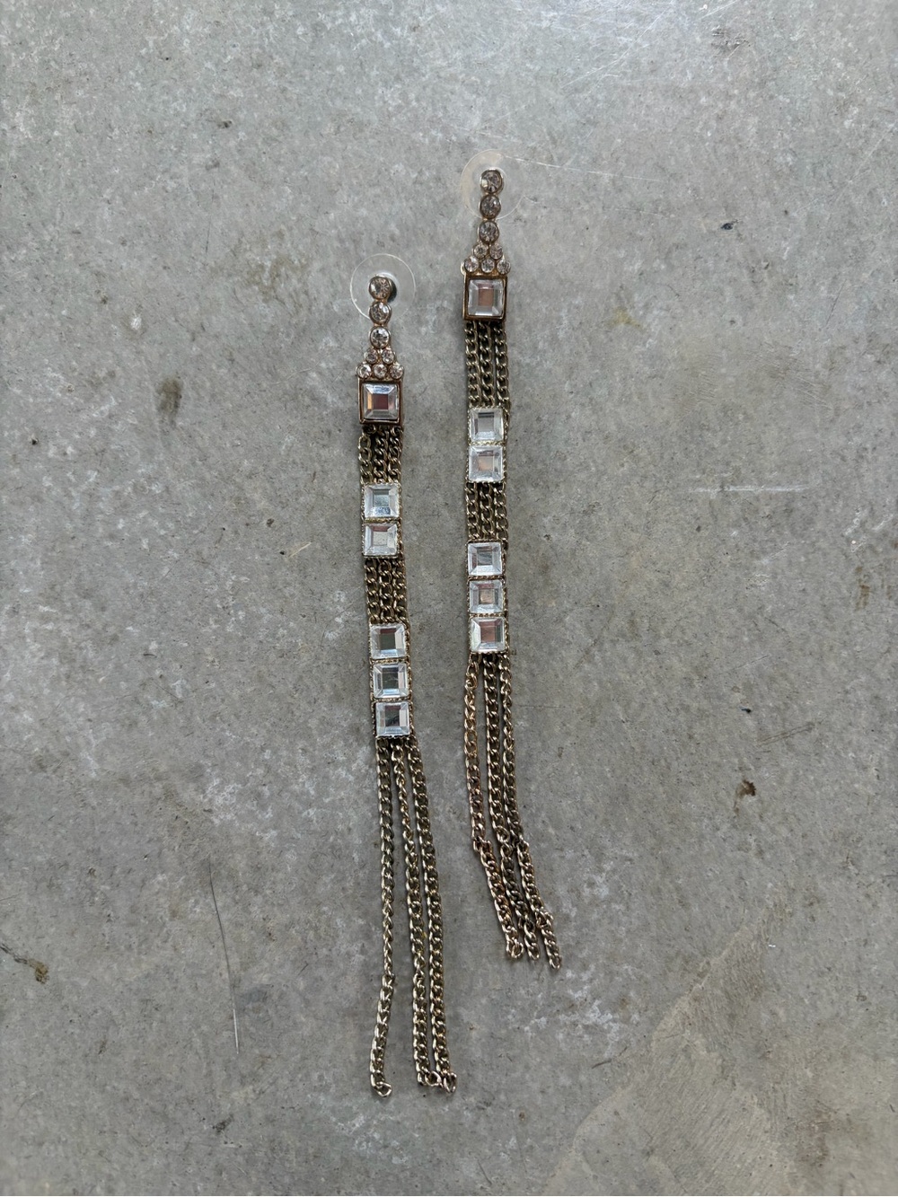 Drop Chain Earrings - Picture 4 of 6
